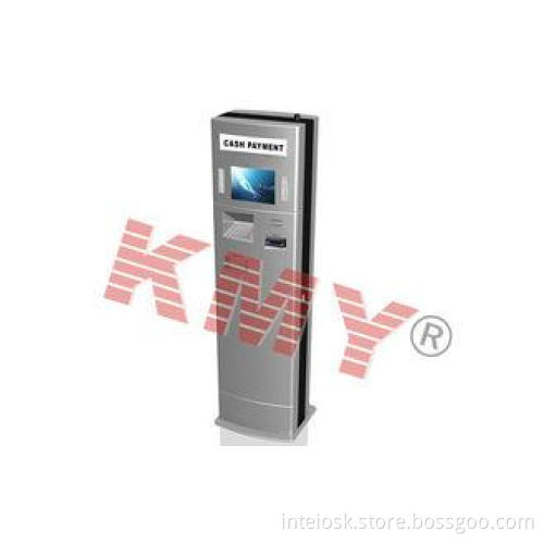 Information Multimedia Cash Bill Payment PC Kiosk For Parki